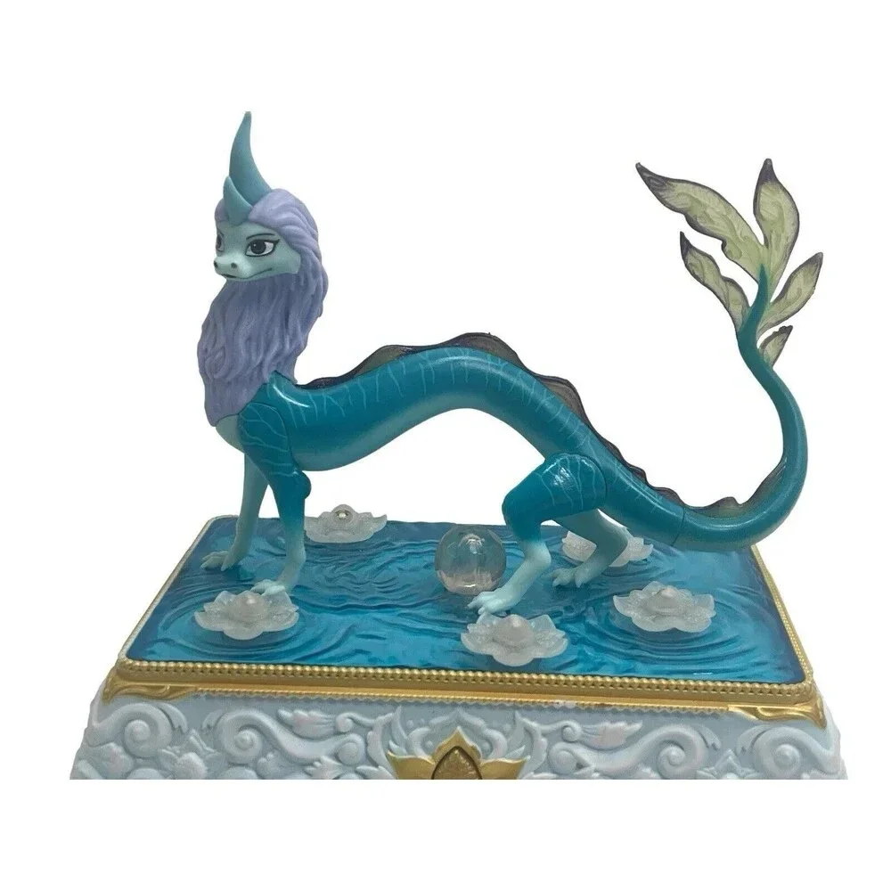 Disney Raya and The Last Dragon Sisu Dragon Chest Jewelry Box Features Co... New